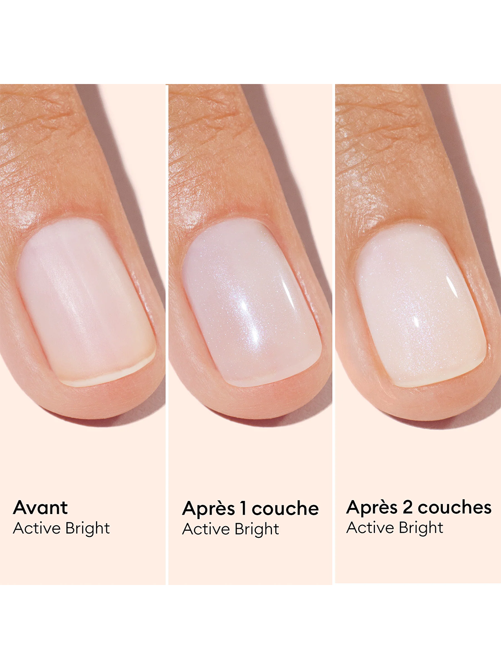 Pielęgnacyjny lakier do paznokci Active Bright