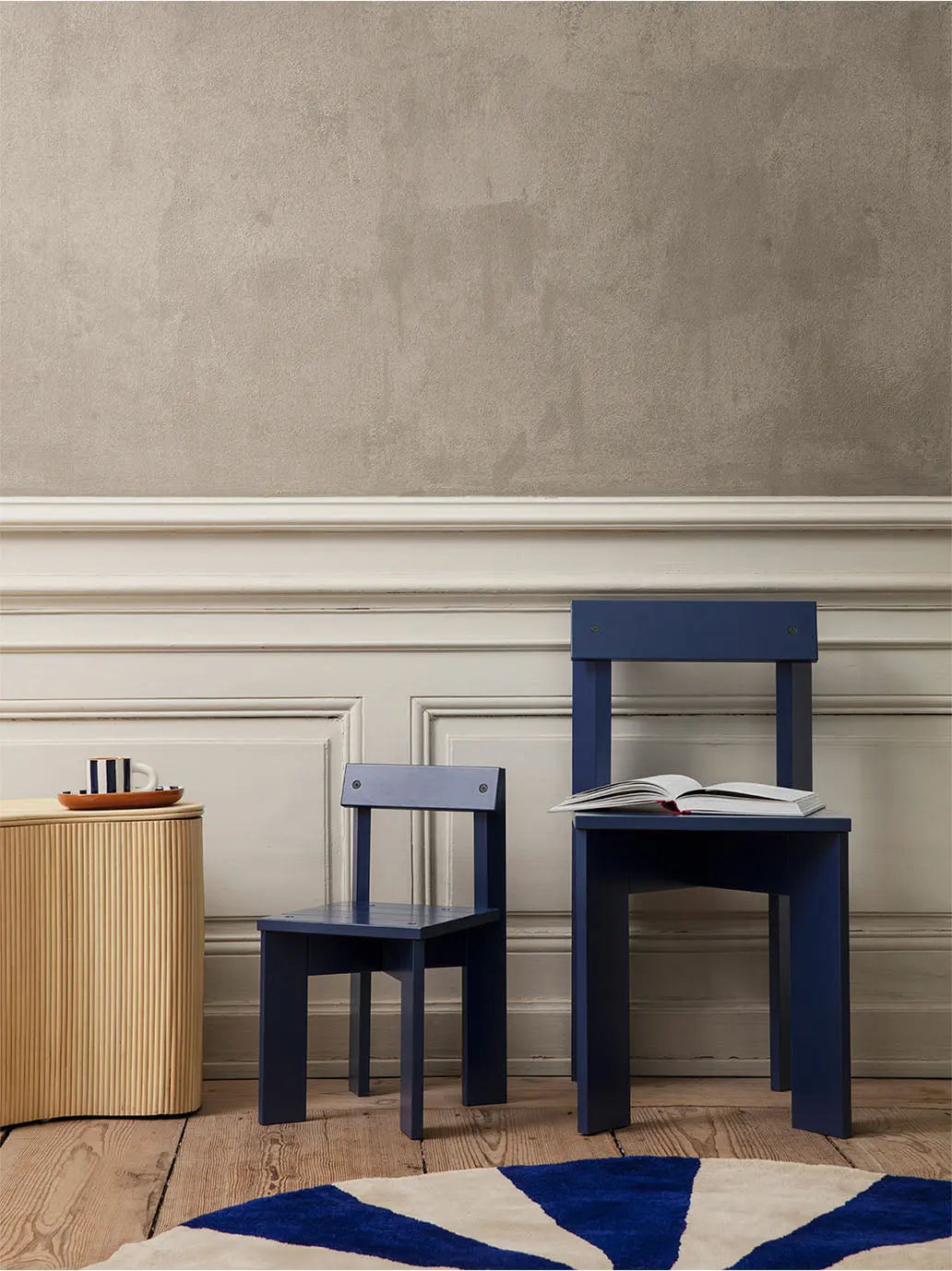 drewniane krzesło dziecięce Ark Chair Ferm Living BÉBÉ Concept