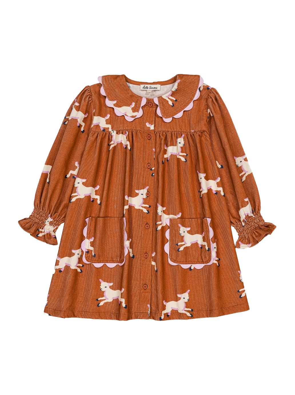 Sukienka Agatha dress Lamb Sunburn Hello Simone BÉBÉ Concept 