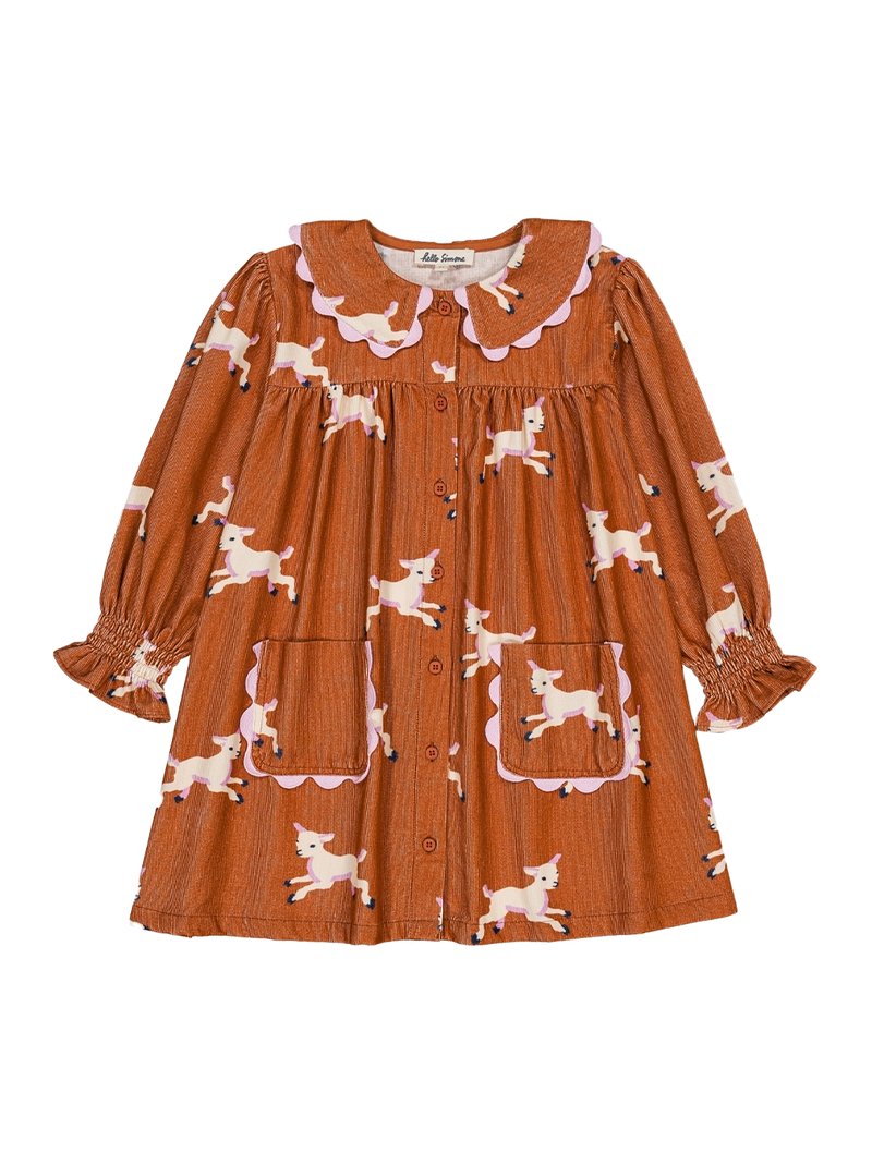 Sukienka Agatha dress Lamb Sunburn Hello Simone BÉBÉ Concept 