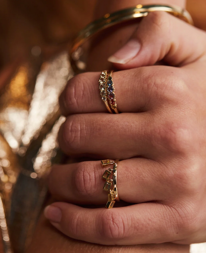 Pierścionek Anna Eclectic Ring 14k Gold