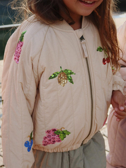 Kurtka Juno sequin bomber jacket Konges Slojd BÉBÉ Concept 