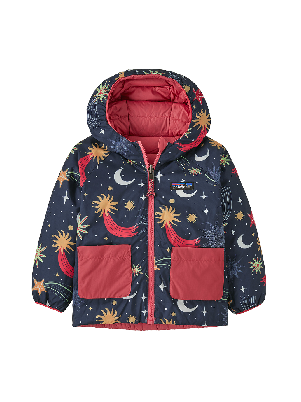 Dwustronna kurtka puchowa Baby Reversible Down Hoody Patagonia BÉBÉ Concept 