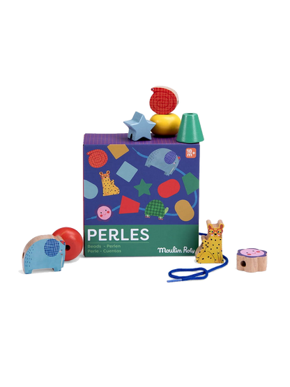 Drewniana nawlekanka Moulin Roty BÉBÉ Concept 