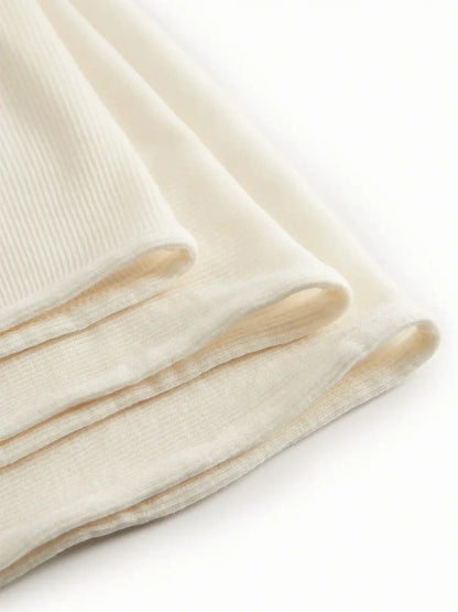 Kocyk niemowlęcy z wełny merino Alida Rib MarMar Copenhagen BEBE Concept 