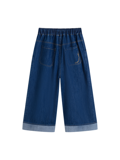 Spodnie Suri Pants Denim Blue C'era una volta BÉBÉ Concept 