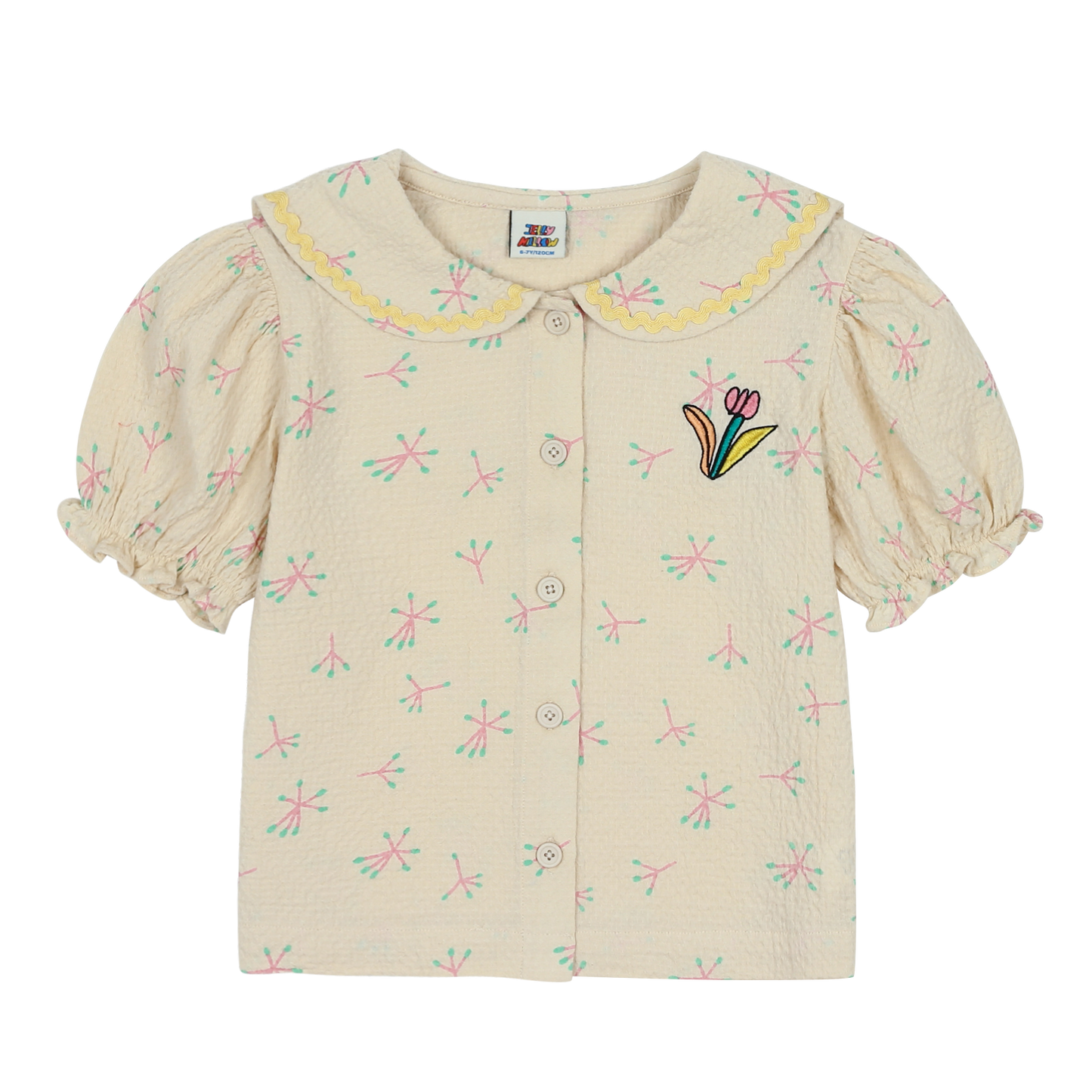 Bluzka Single Flower Sailor Shirt Jelly Mallow BÉBÉ Concept 