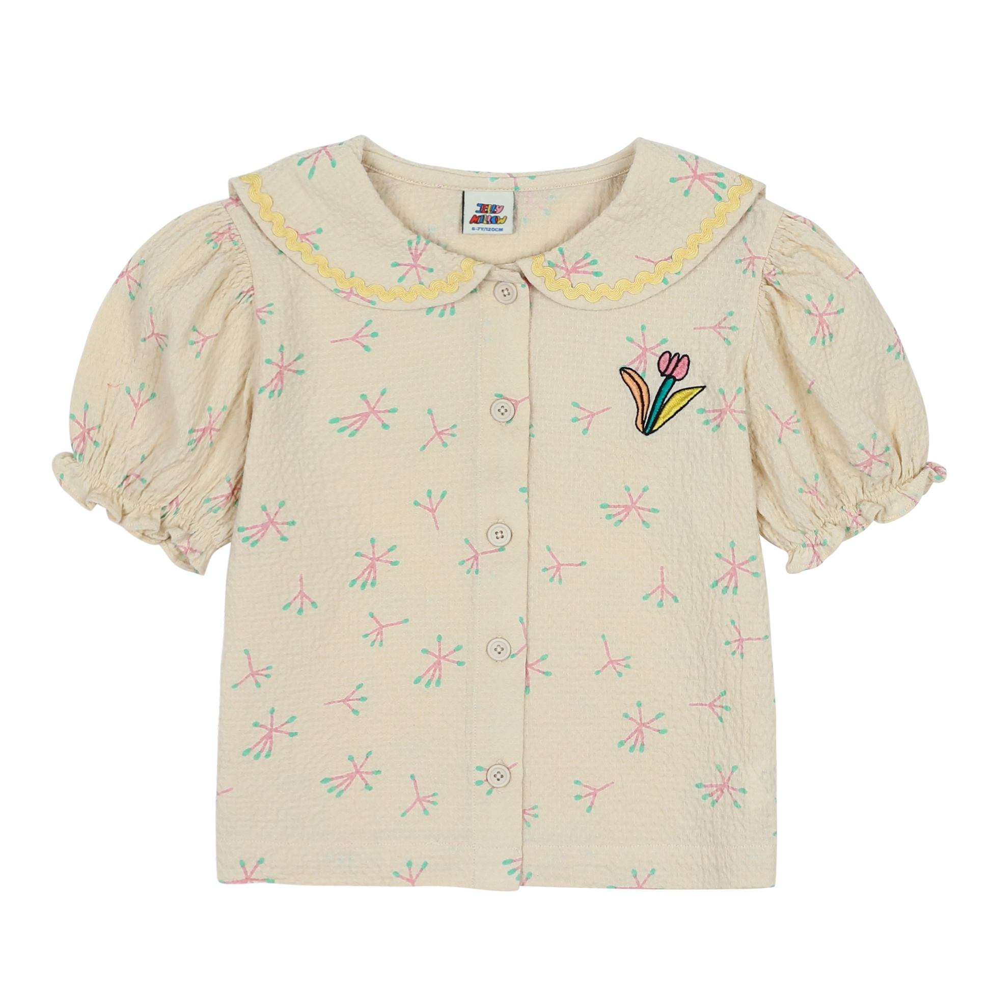 Bluzka Single Flower Sailor Shirt Jelly Mallow BÉBÉ Concept 