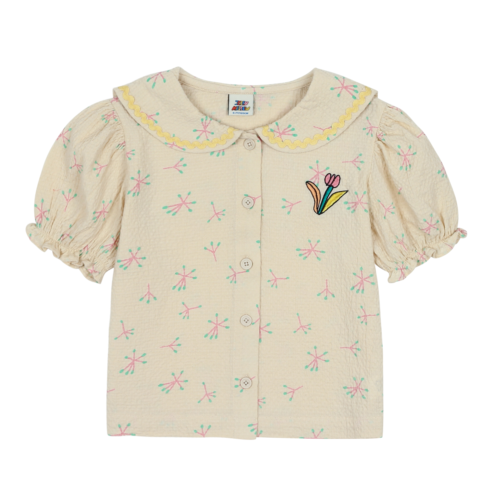 Bluzka Single Flower Sailor Shirt Jelly Mallow BÉBÉ Concept 