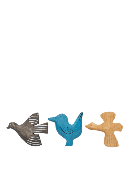 Zestaw magnesów Bird Hand-carved Magnets BIRD