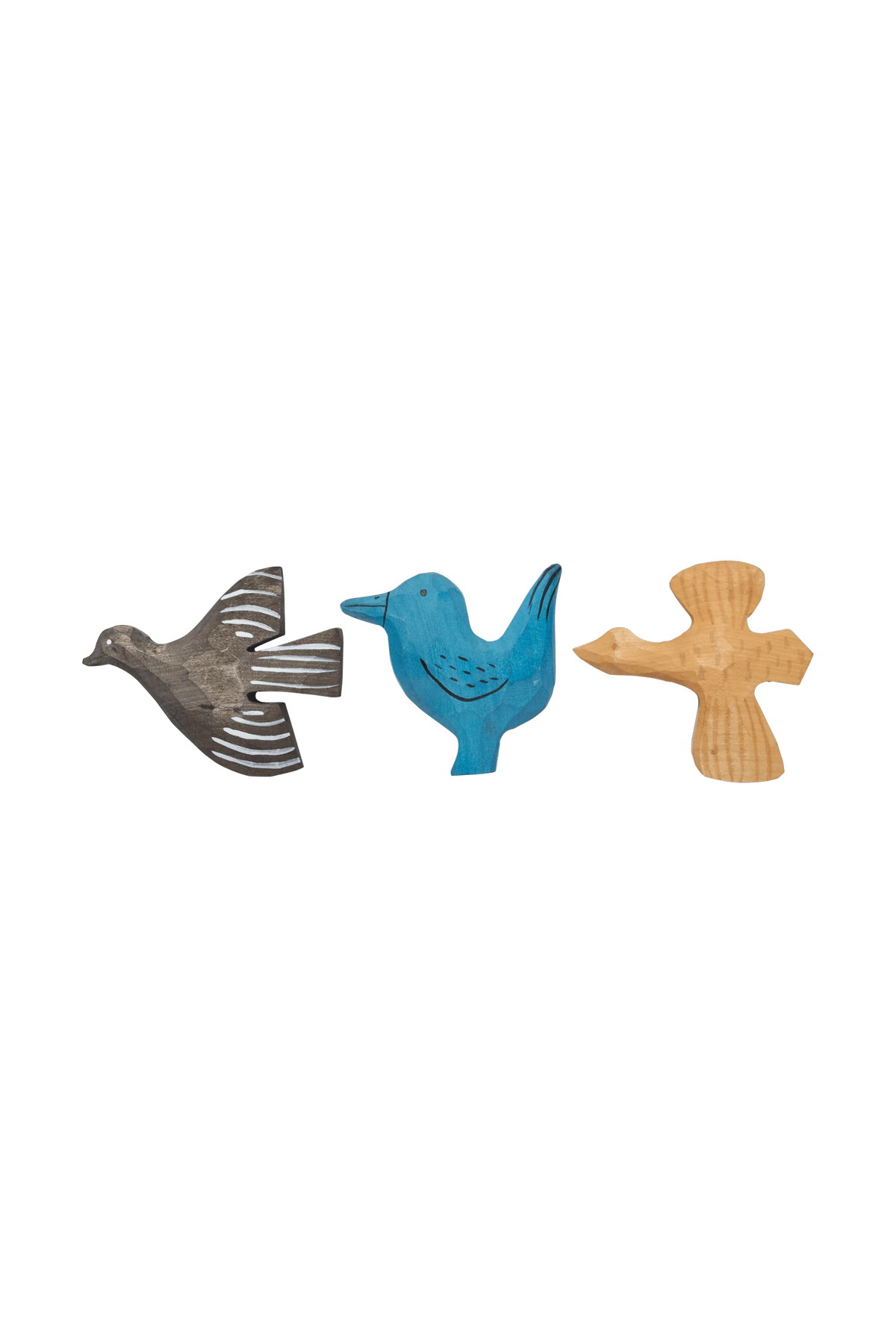 Zestaw magnesów Bird Hand-carved Magnets