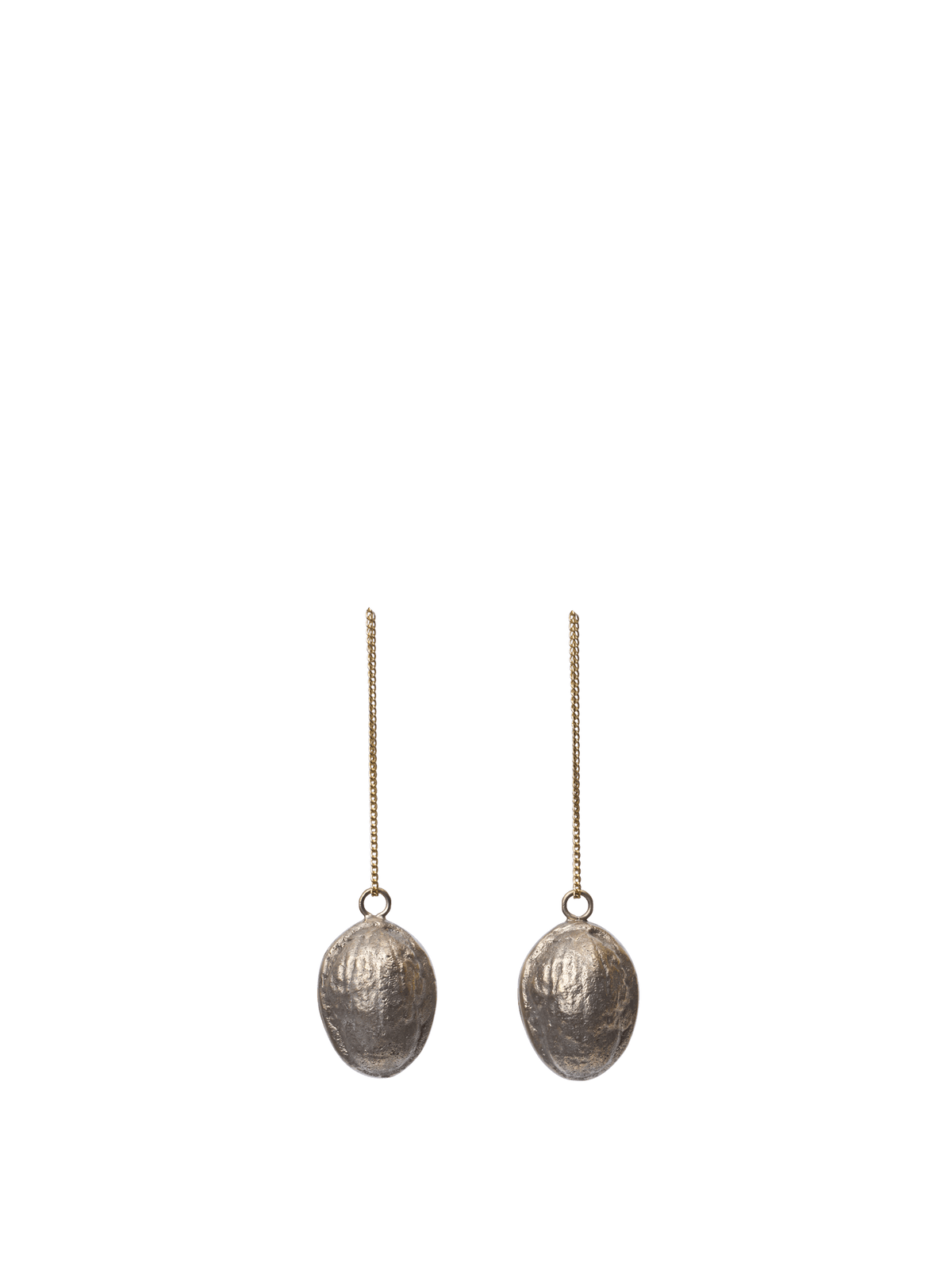 Ozdoby świąteczne Walnut Ornaments BRASS