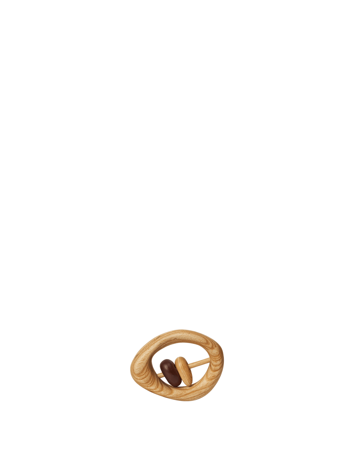 Drewniana grzechotka Pebble Rattle