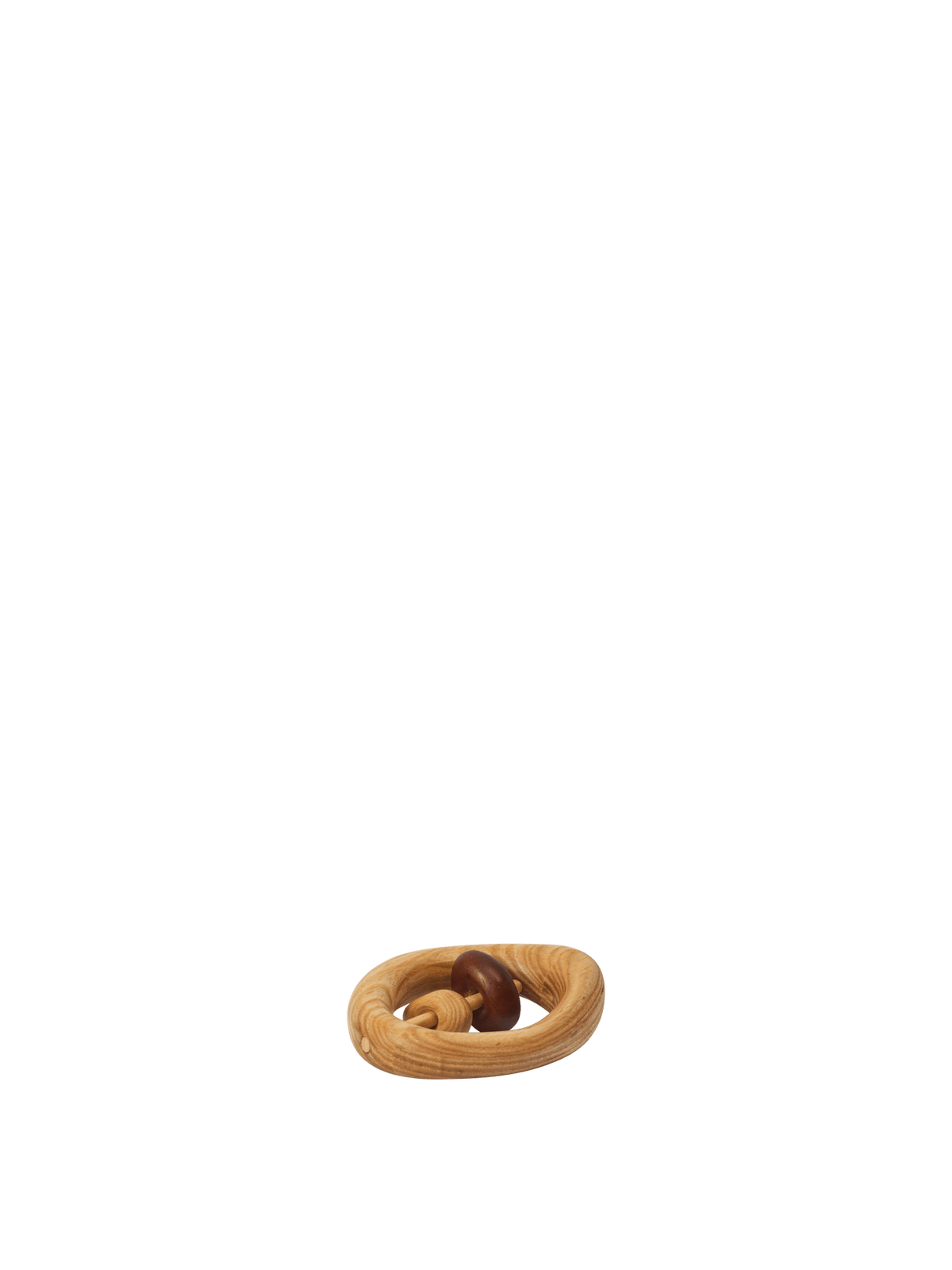 Drewniana grzechotka Pebble Rattle