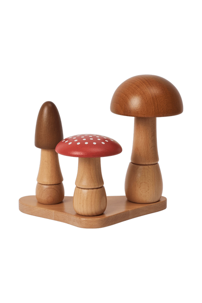 Klocki Mushroom Stacking Blocks