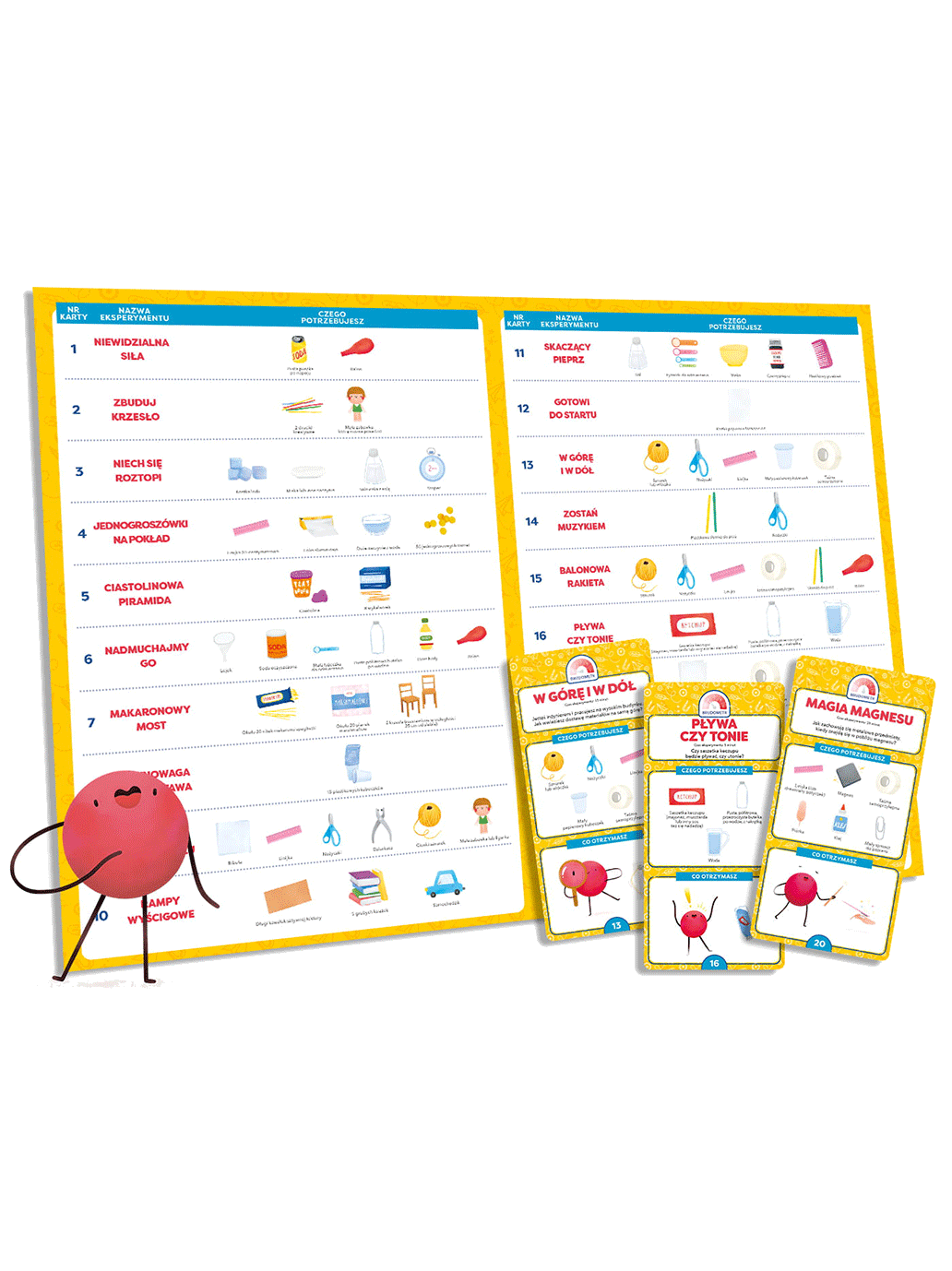 Wielkie eksperymenty dla najmłodszych! Wydawnictwo api papi BÉBÉ Concept