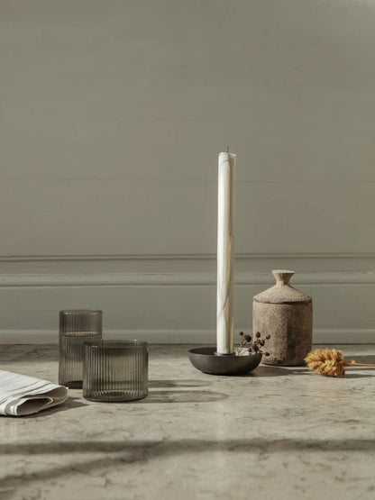 świecznik Bowl Candle Holder Ferm Living BÉBÉ Concept 