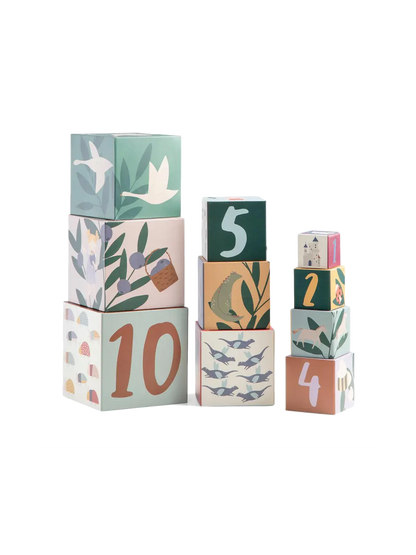 duże klocki do budowania wieży Sebra BÉBÉ Concept