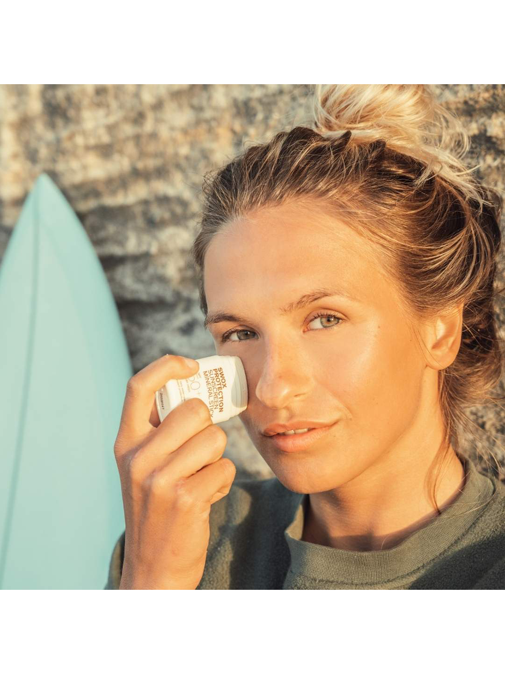 Sztyft ochronny z filtrem mineralnym SPF 50 SWOX BÉBÉ Concept