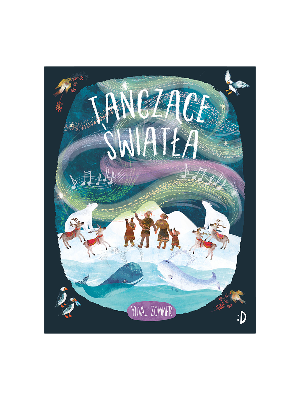 Tańczące światła Wydawnictwo Dwukropek BÉBÉ Concept 