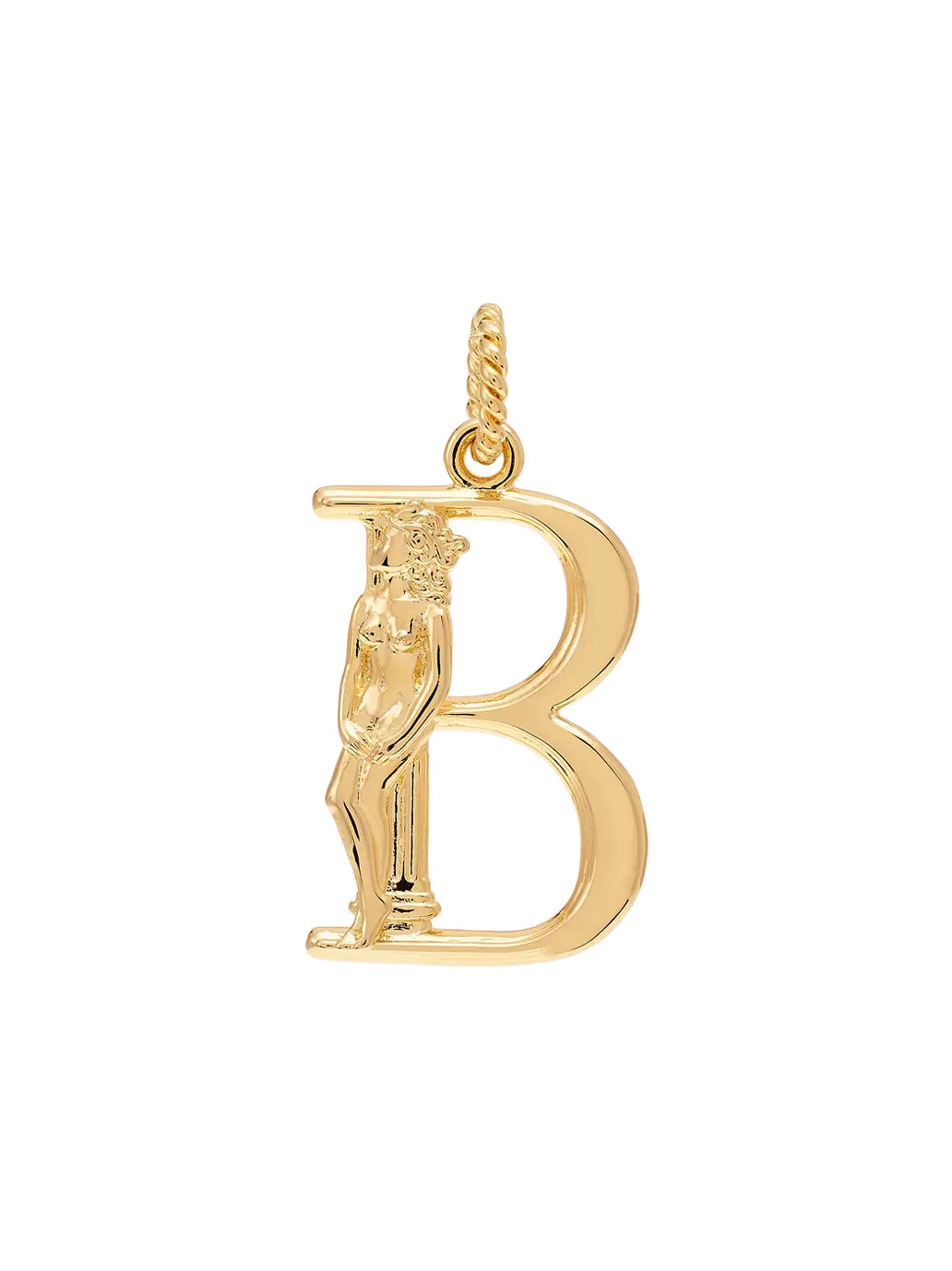 Pozłacana zawieszka Initial Muse Necklace Charm Anna + Nina BÉBÉ Concept 