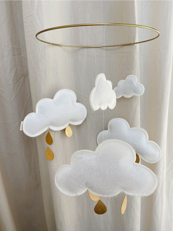 Хмарний декоративний мобіль snowberry