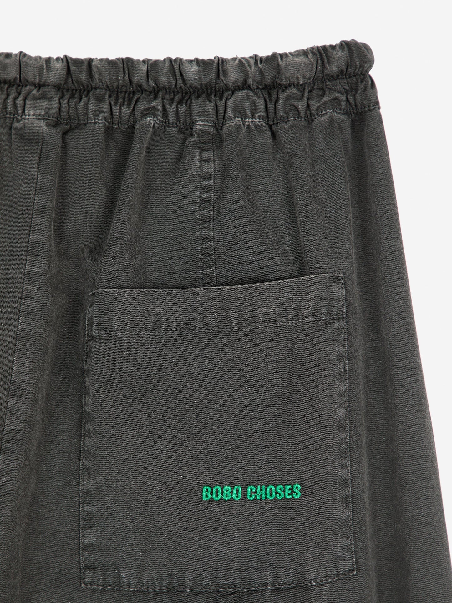 Dark grey cocoon pants Bobo Choses BÉBÉ Concept 