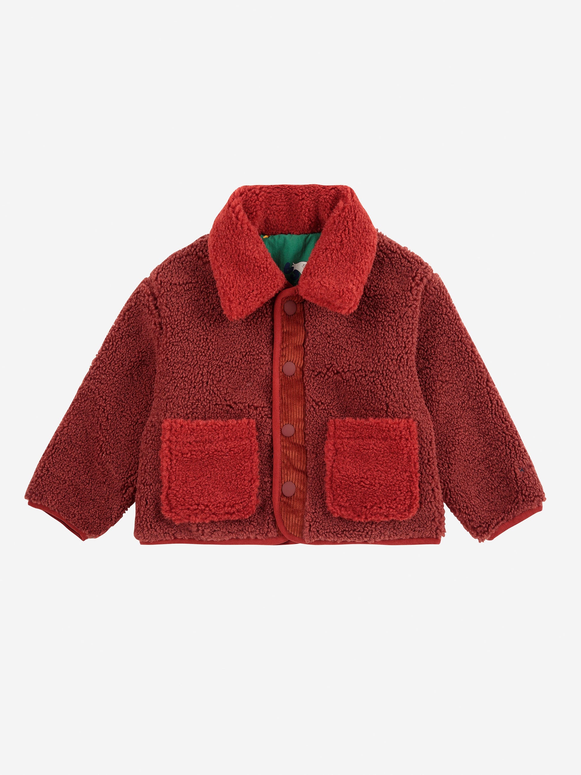 La Oca all over reversible sheepskin jacket Baby Bobo Choses BÉBÉ Concept 