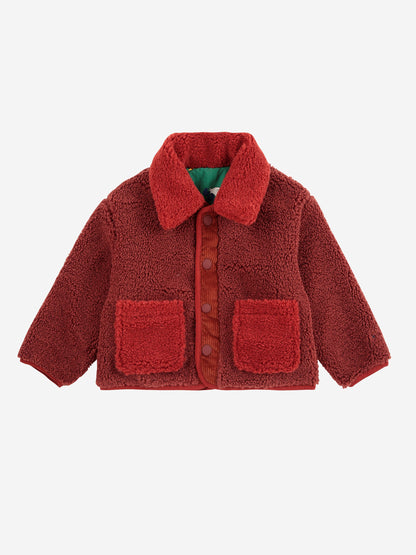 La Oca all over reversible sheepskin jacket Baby Bobo Choses BÉBÉ Concept 