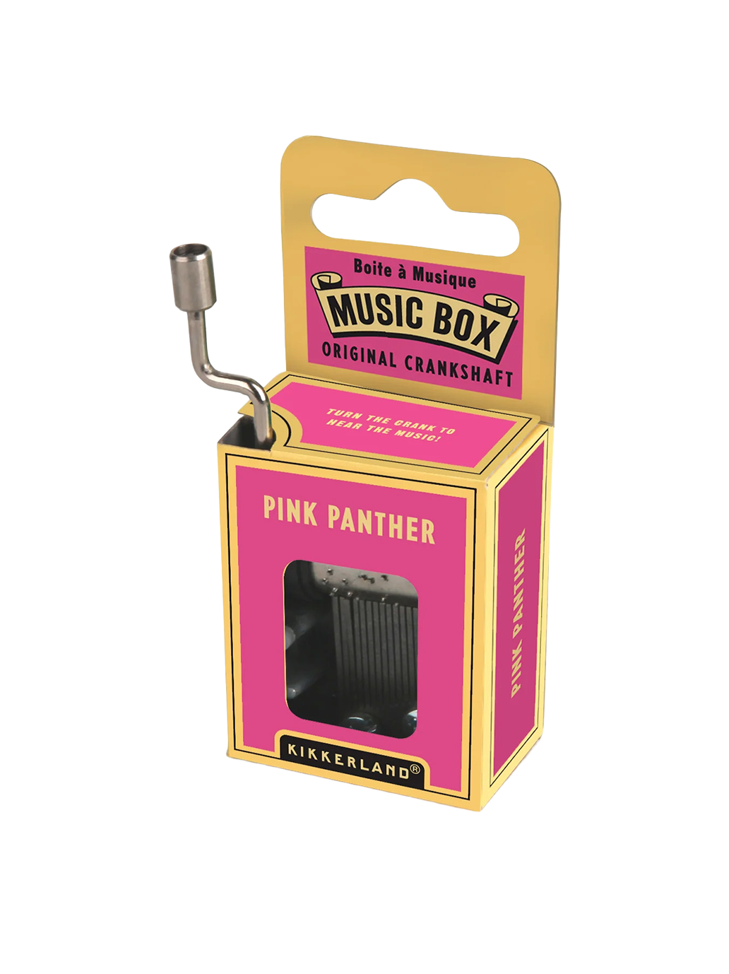 Mini pozytywka na korbkę Kikkerland BEBE Concept 