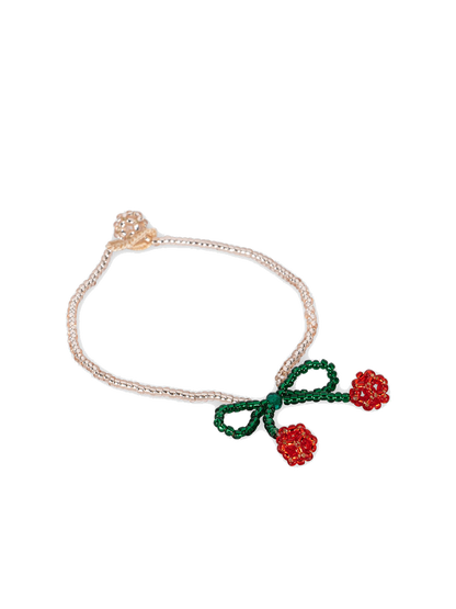 Zestaw biżuterii dziecięcej Pearly necklace &amp; bracelet Konges Slojd BÉBÉ Concept 