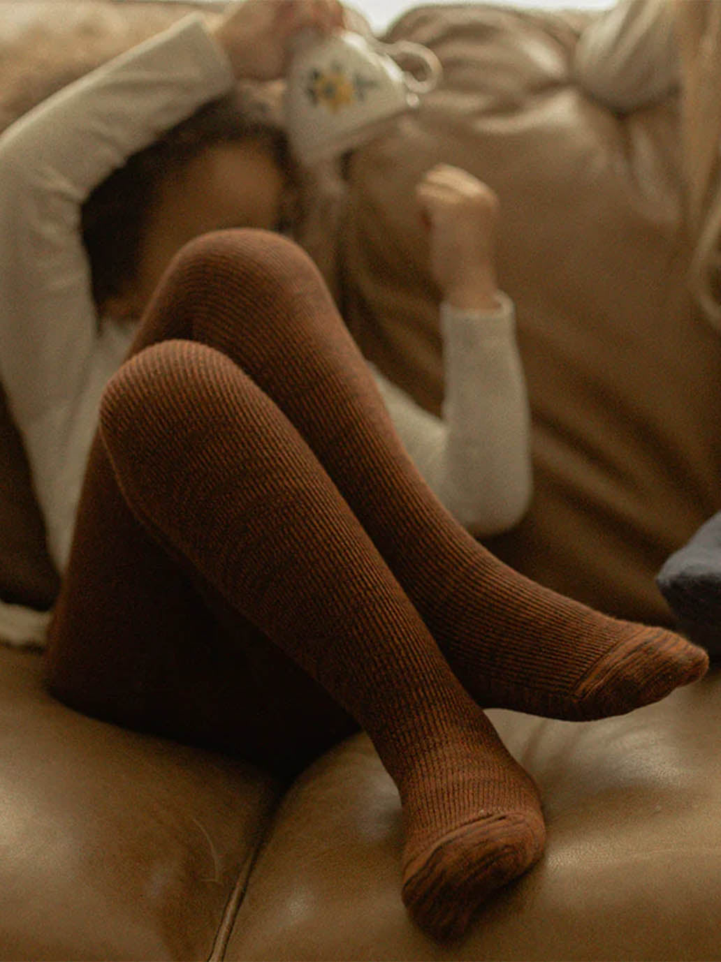 rajstopy z organicznej bawełny z szelkami w stylu vintage Silly Silas BÉBÉ Concept