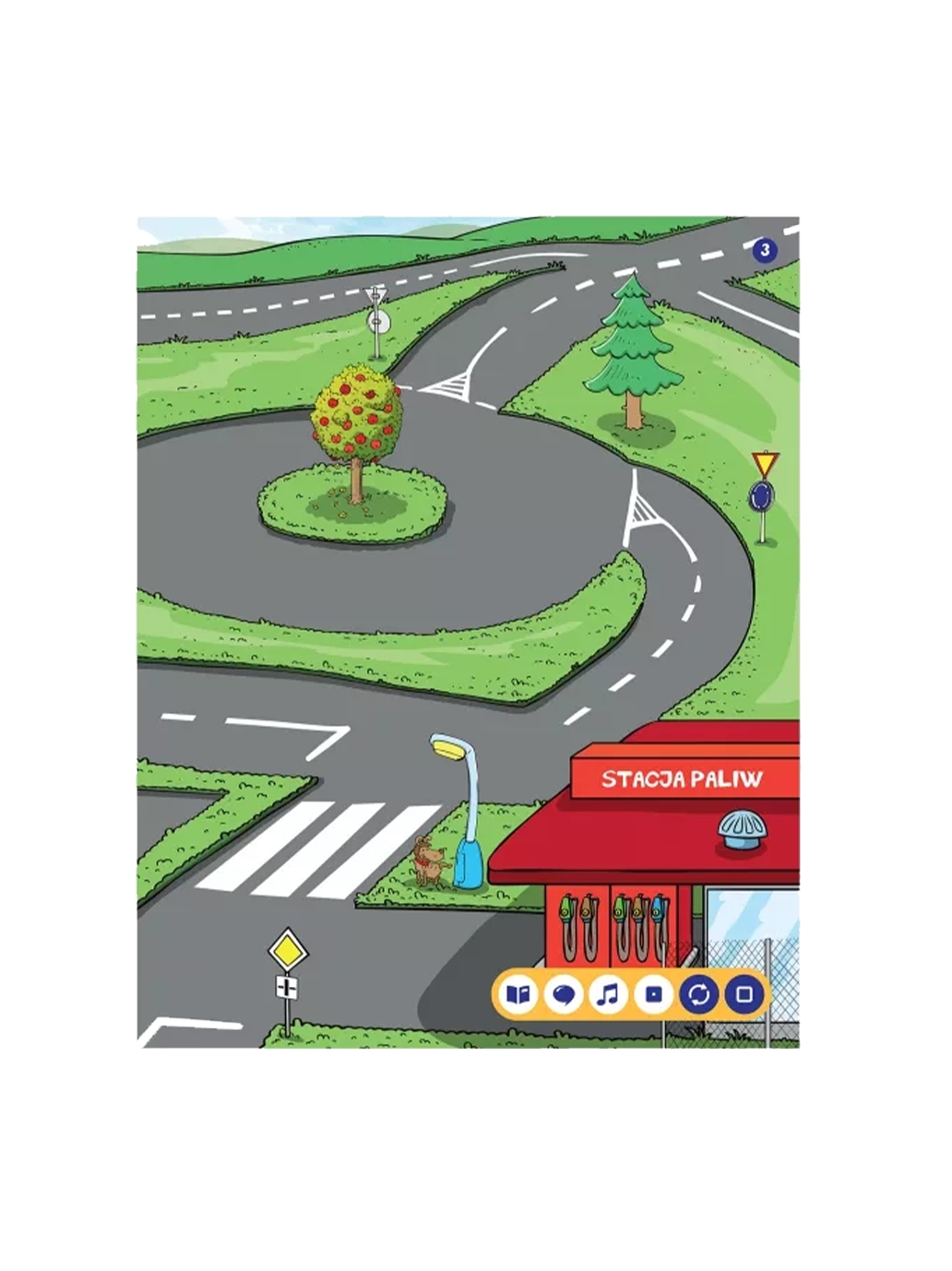 Zeszyt z naklejkami: Transport Albi BÉBÉ Concept 