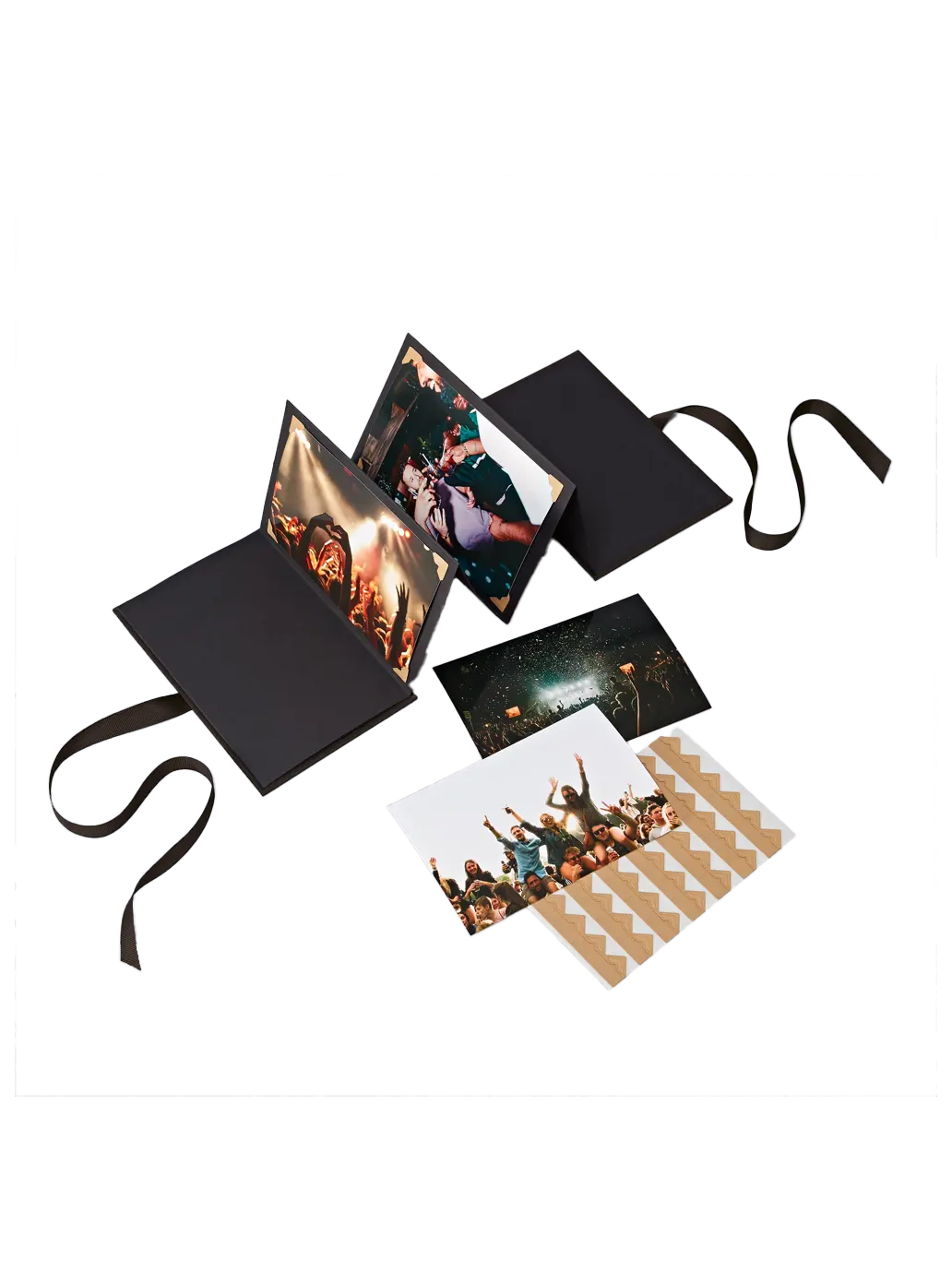 Wiązany album na zdjęcia Leporello Classico Semikolon BEBE Concept 