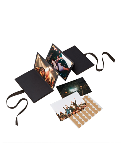 Wiązany album na zdjęcia Leporello Classico Semikolon BÉBÉ Concept 