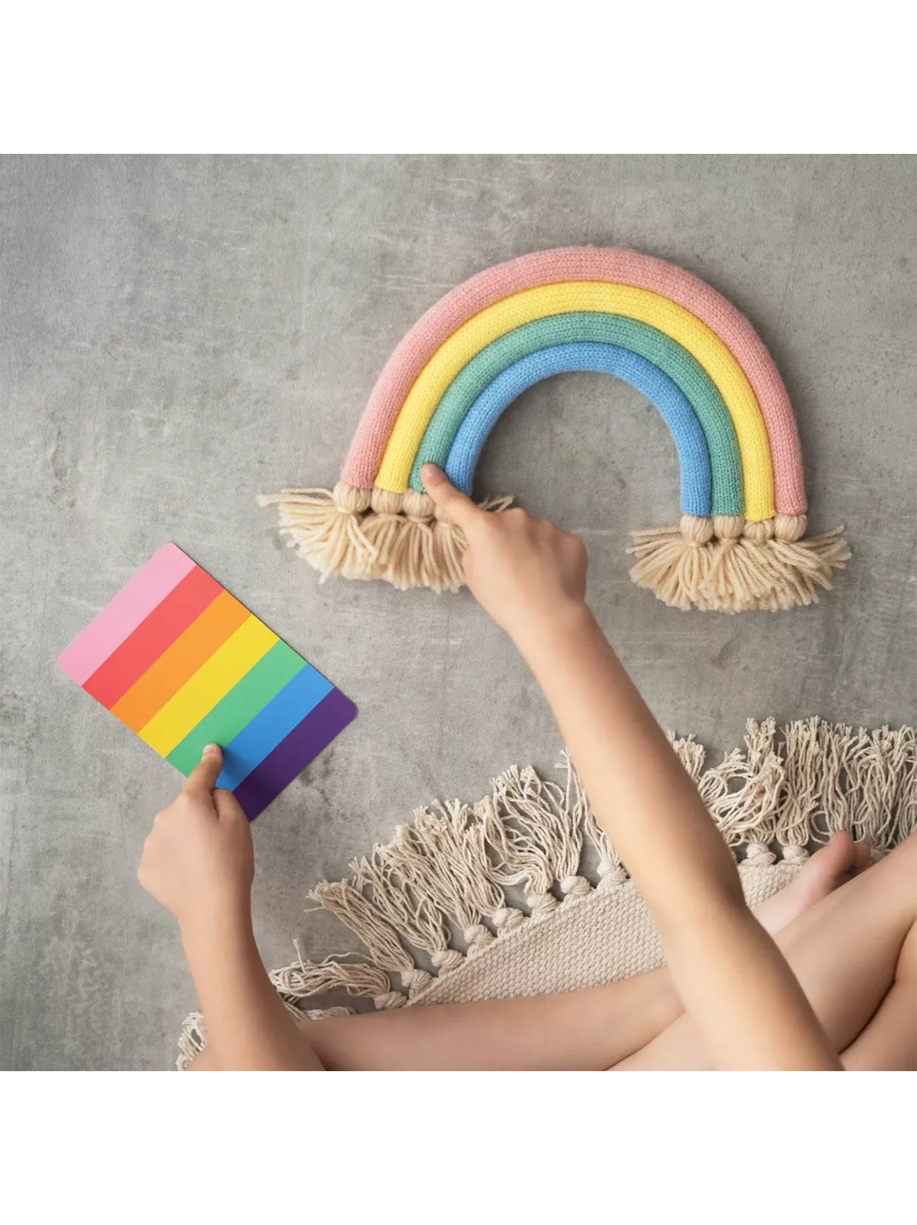 Edukacyjne karty kolorów Nanuki BÉBÉ Concept 