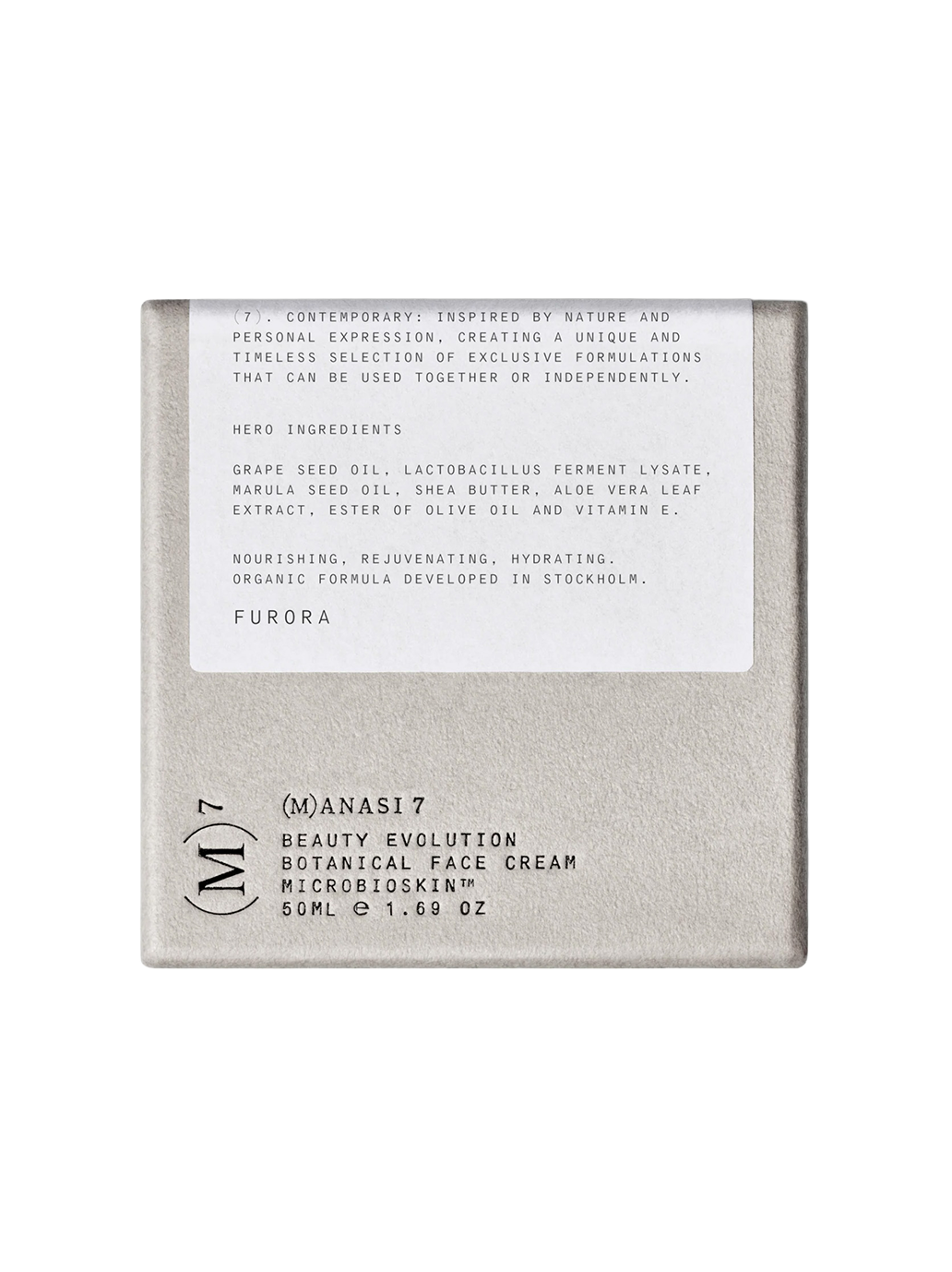 Microbioskin™ Botanical Face Cream Furora 50 ml