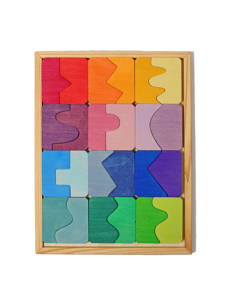 Dřevěné puzzle 