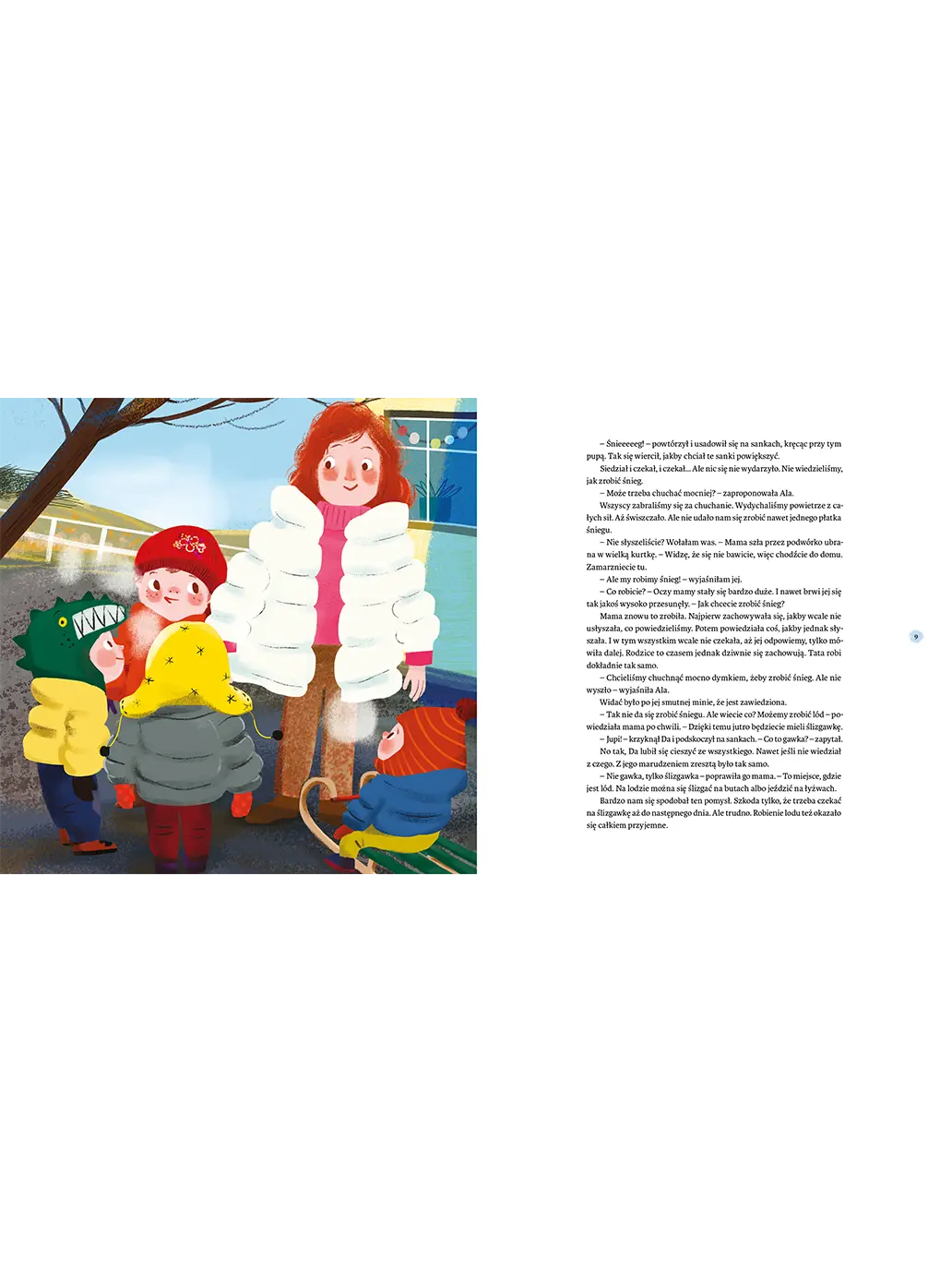 Mroźne przygody Bąbli Wydawnictwo Mamania BÉBÉ Concept