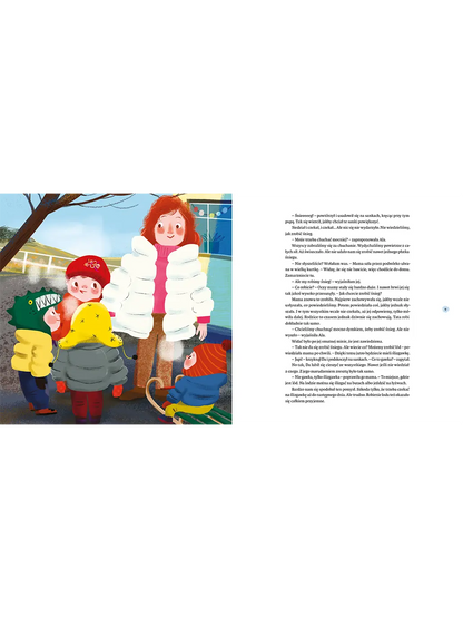 Mroźne przygody Bąbli Wydawnictwo Mamania BÉBÉ Concept