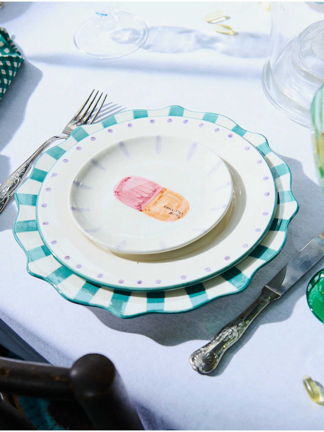 Talerz deserowy Anna + Nina BÉBÉ Concept 