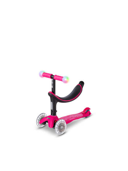 Hulajnoga Mini2Grow Deluxe Magic LED 4w1 Micro BÉBÉ Concept 