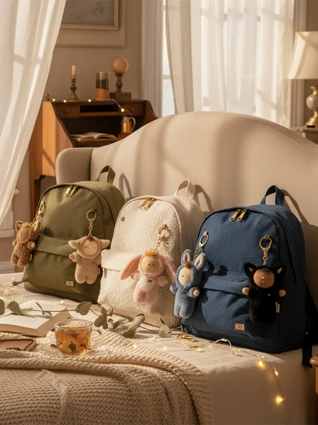 Miękki breloczek Cozy Keychain Olli Ella BÉBÉ Concept 