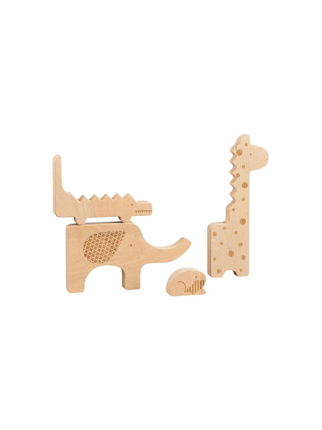 dřevěné safari puzzle 