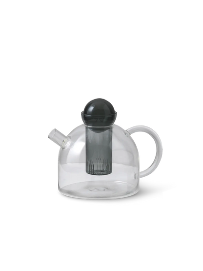 szklany czajnik z sitkiem do sypanej herbaty Still Teapot Ferm Living BEBE Concept 