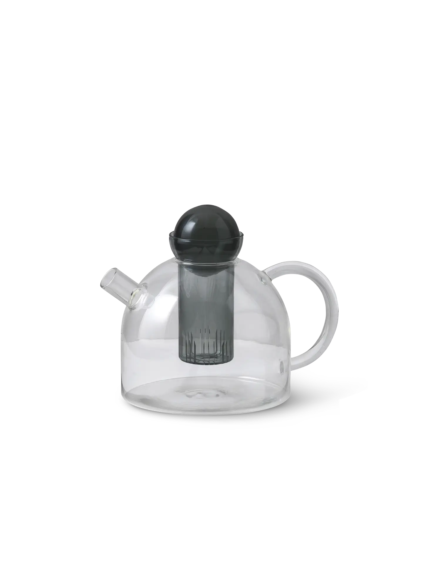 szklany czajnik z sitkiem do sypanej herbaty Still Teapot Ferm Living BÉBÉ Concept