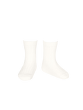 bavlněné žebrované krátké ponožky