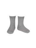 bavlněné žebrované krátké ponožky