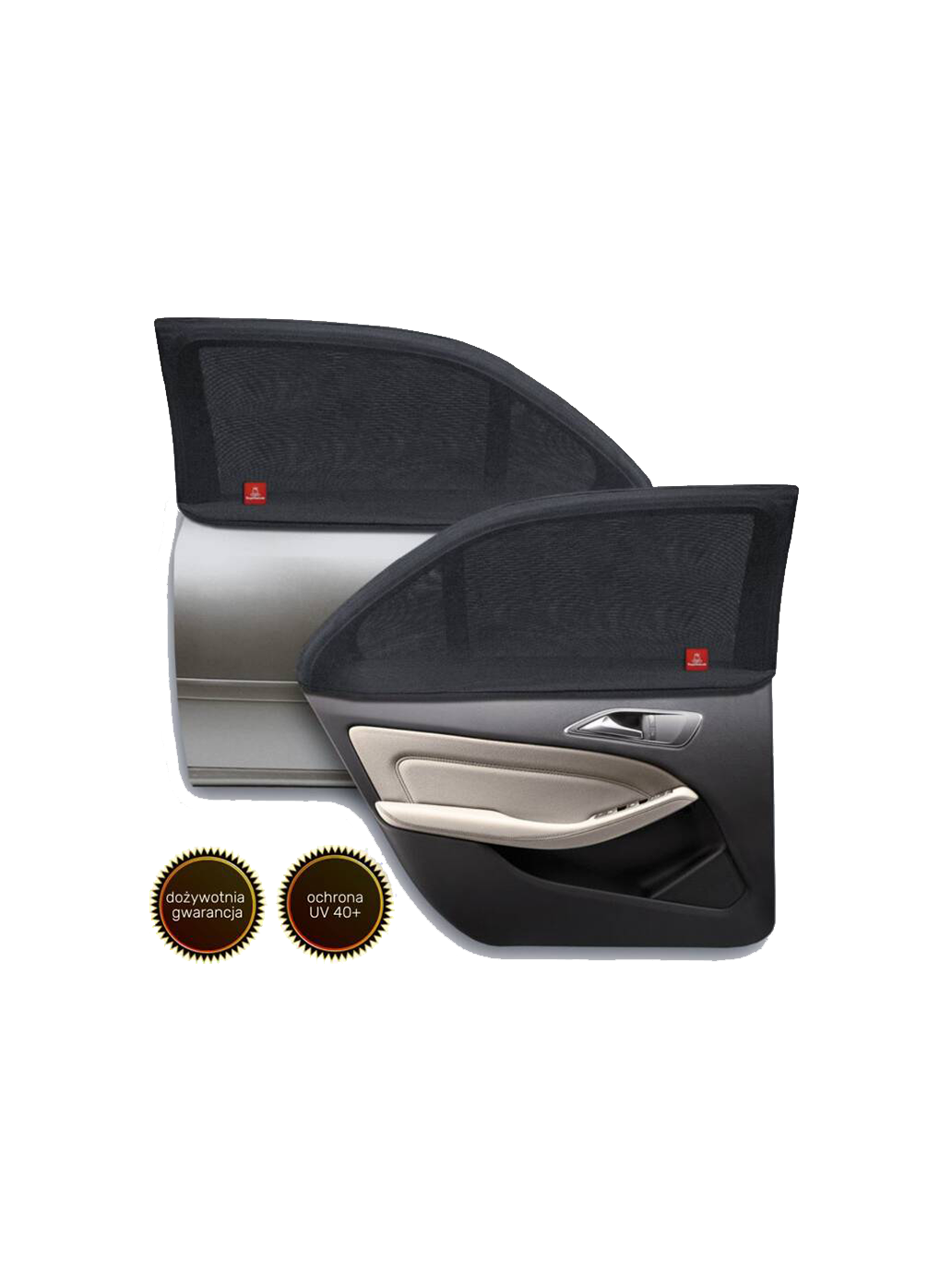 Rolety przeciwsłoneczne do samochodu 2 szt Royal Rascals BÉBÉ Concept