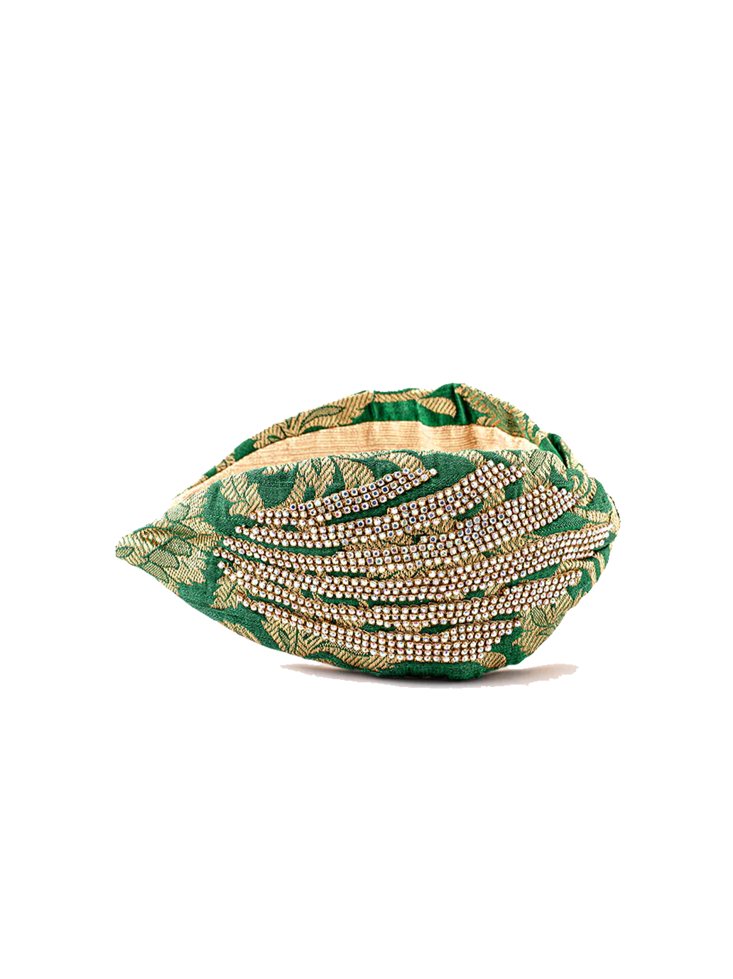 Ręcznie zdobiona opaska VERDANT